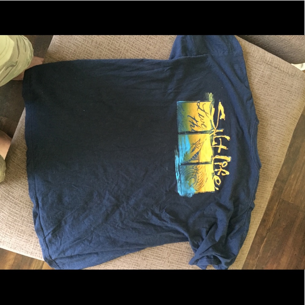 Navy blue salt life shirt